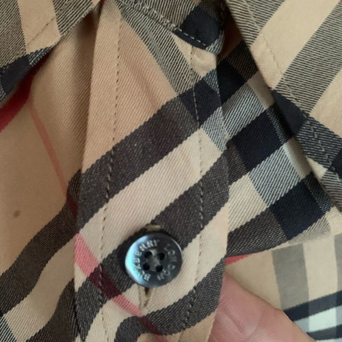 Burberry London authentic shirt used, size L, beige brown
