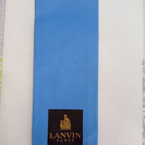 Lanvin packaging paper bags used