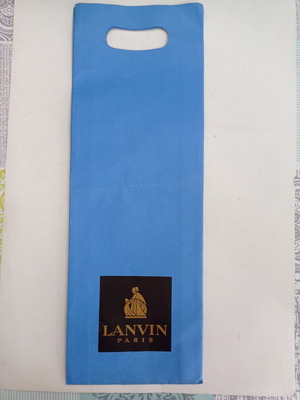 Lanvin packaging paper bags used