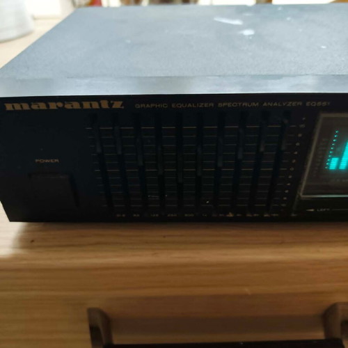 Marantz Graphic Equalizer Spectrum Analyzer EQ551 used, needs service