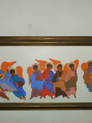 Painting by Rallis Kopsidis like new