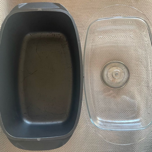 Bergner Roaster with Glass Lid used