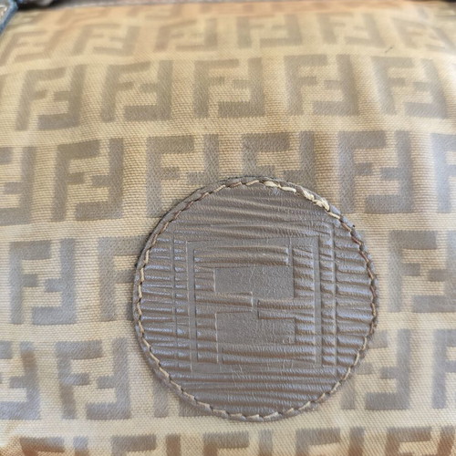 Fendi Boston bag in Monogram Zucca PVC leather