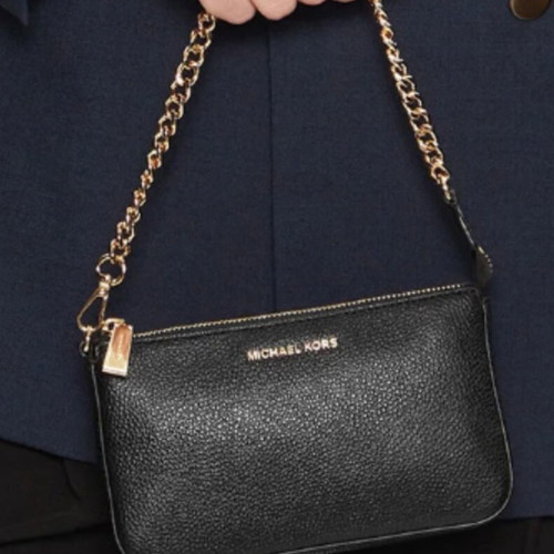 Michael Kors leather handbag, black