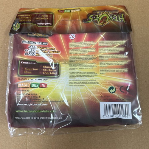 Magic Box 2011 Heroes Legend of the Battle Disk new