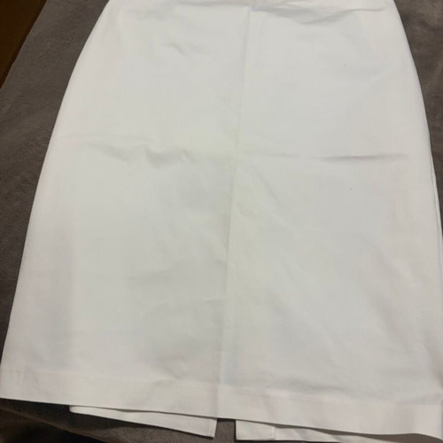 Camelot skirt new with lining, fits medium and large, white