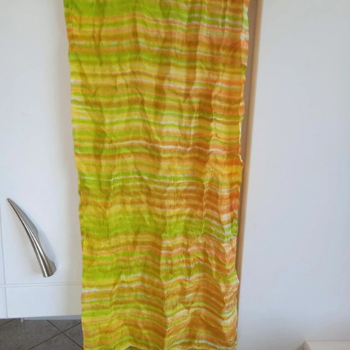 Alexi Andriotti scarf like new, multicolor, lightweight fabric