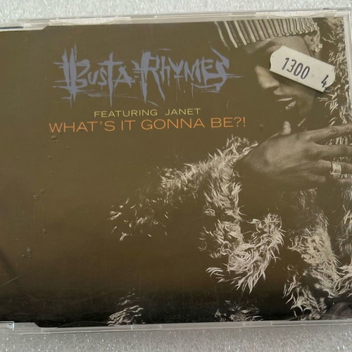 Busta Rhymes ft. Janet Jackson What's It Gonna Be?! 3-trk CD single used