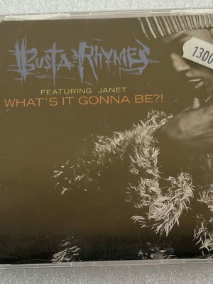 Busta Rhymes ft. Janet Jackson What's It Gonna Be?! 3-trk CD single used