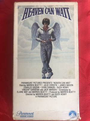 Heaven Can Wait Paramount Home Video VHS used, 1978 romantic fantasy