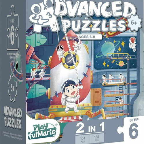 Advanced Puzzles Space 2-in-1 set for ages 6+