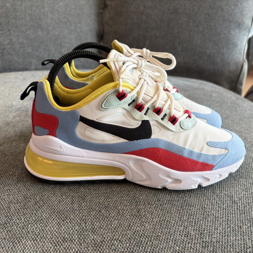 Nike Air Max 270 React Bauhaus sneakers size 39 used, multicolor