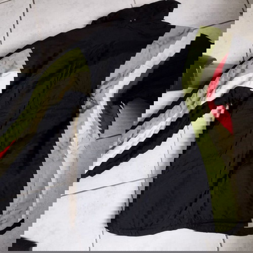 Unisex χειμερινό μπουφάν Νο S/P σαν καινούργιο, μαύρο και πράσινο