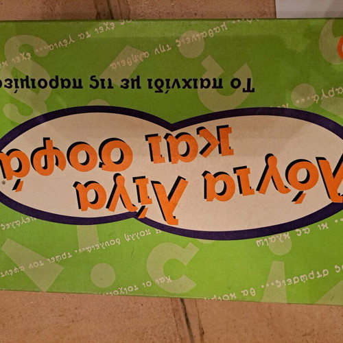 Logia Liga Kai Sofa board game like new with Greek proverbs