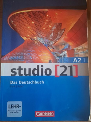 Studio 21 A2 German learning book used, written