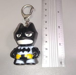 Batman figure keychain with LED light and sound effects like new