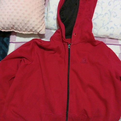 Salomon sport jacket like new, red, XL