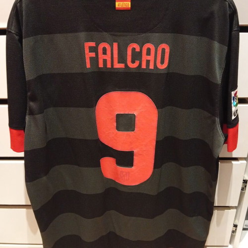 Atletico Madrid 2012/13 Away Jersey Falcao XL Like New Authentic