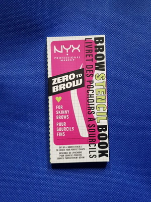 NYX Zero To Brow Stencil for Skinny Brows