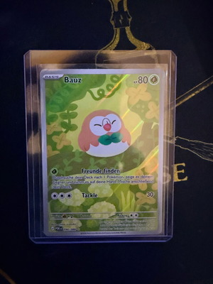 Rowlet POR 090 German edition card new