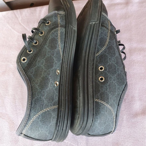 Gucci sneakers used, black, size 41