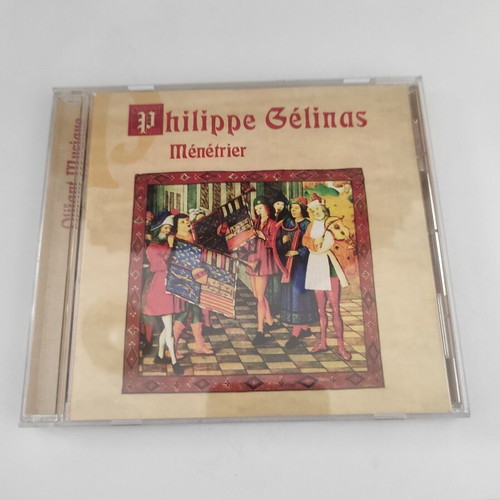 Philippe Gélinas Ménétrier CD album, folk
