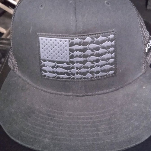 Columbia PFG snapback hat black like new