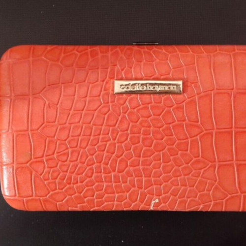 Stradivarius wallets used, pack of 2, croco texture