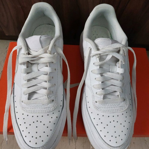 Nike Court Vision Alta women's shoes white size 40