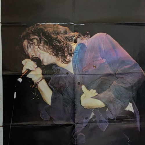 Pear Jam Bon Jovi Metallica double-sided poster used from Kerrang magazine