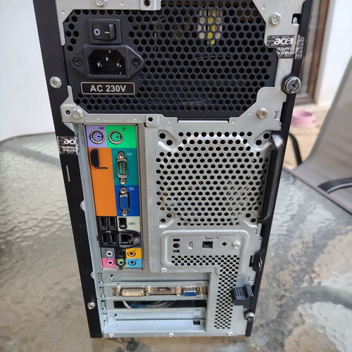 Acer Aspire desktop PC with 480GB SSD and 4GB RAM, Windows 10 & Office