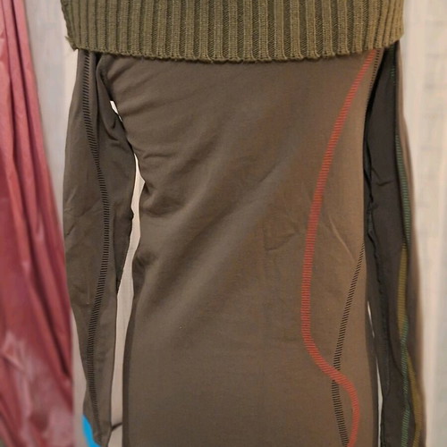 Desigual sweater No L like new, multicolored with olive