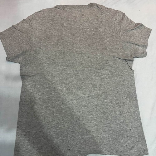 Adidas men's t-shirt used, medium, grey