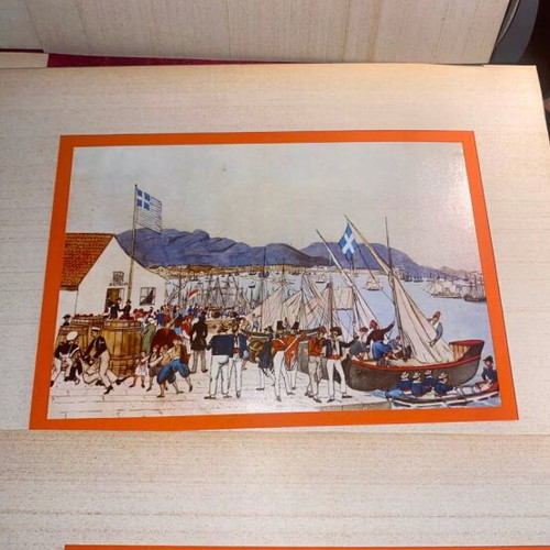 Greek Homographic Editions Collection 6 Prints on 1821 Revolution