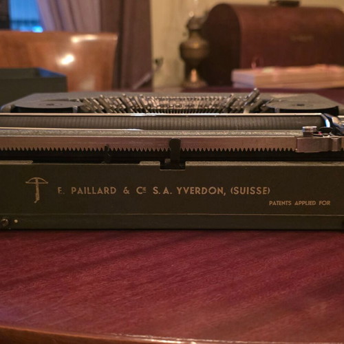 Hermès Baby Paillard Suisse typewriter with Greek keyboard, circa 1938