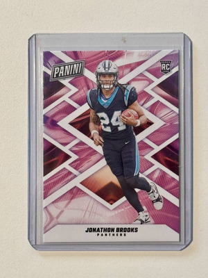 2024 Panini Black Friday Jonathon Brooks Carolina Panthers Rookie κάρτα καινούργιο