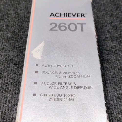 Φλας φωτογραφικής μηχανής Achiever 260T σαν καινούργιο