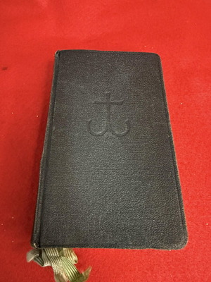 Καθολικό προσευχητάριο Das Volksmessbuch μεταχειρισμένο, δερματόδετο