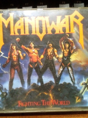 Manowar Fighting the World CD used, metal