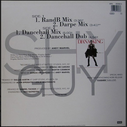 Diana King Shy Guy vinyl like new