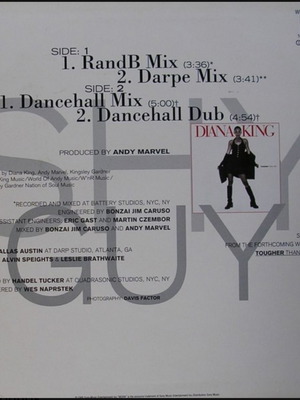 Diana King Shy Guy vinyl like new