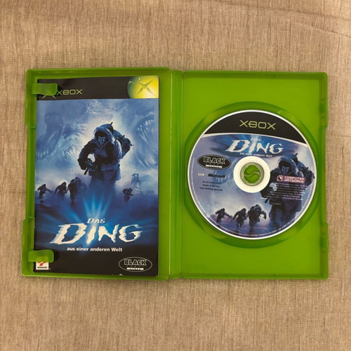 The Thing Xbox Original used, German complete