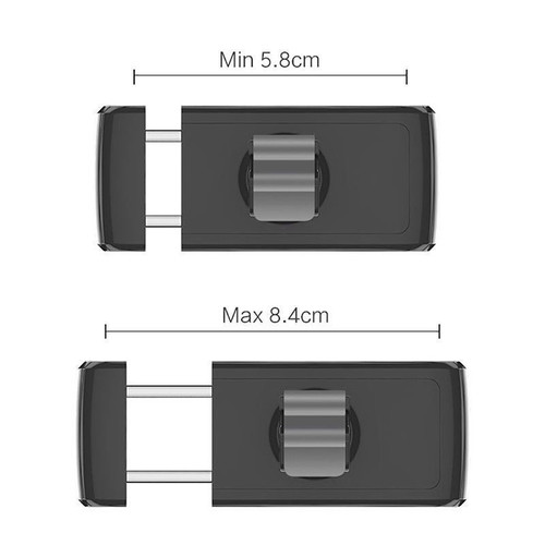 Clip Mobile Phone Holder for the Car, rotates 360 degrees. It is intact.