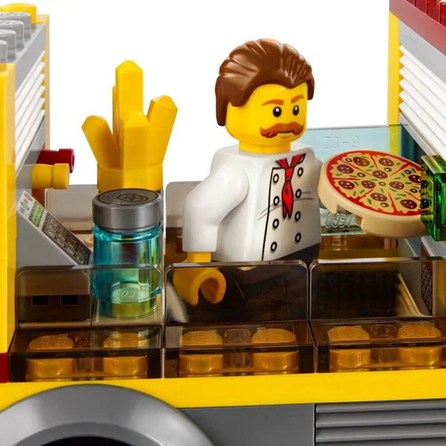 Lego City 60150 Pizza Van used set