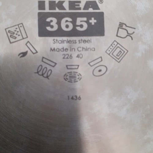 IKEA stainless steel pot new