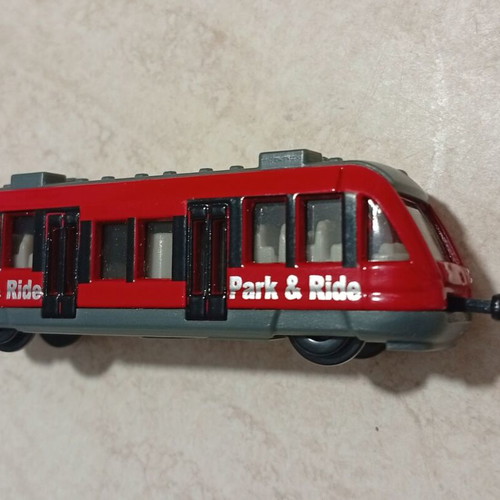 Siku metal miniature train 9cm red used