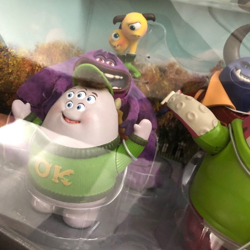 Monsters University Deluxe 10 Figure Set Like New