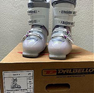 DALBELLO GAIA γυναικείες / junior μπότες σκι διάφανο λευκό μέγεθος 40