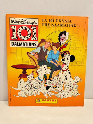 101 Dalmatians Panini sticker album used from 1995