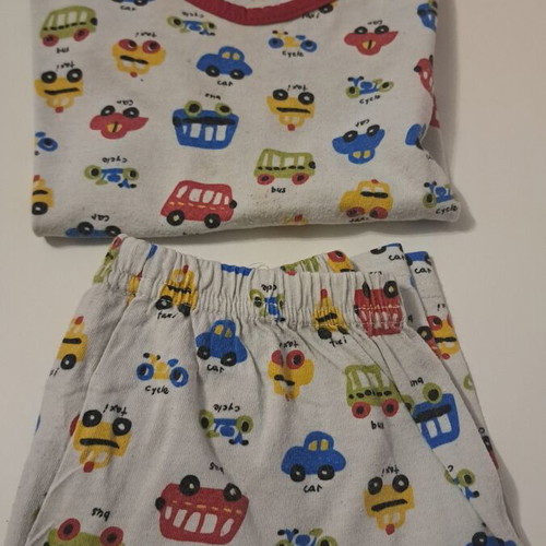Baby boy clothing set, 3 pajama sets with cute designs, age 2-3